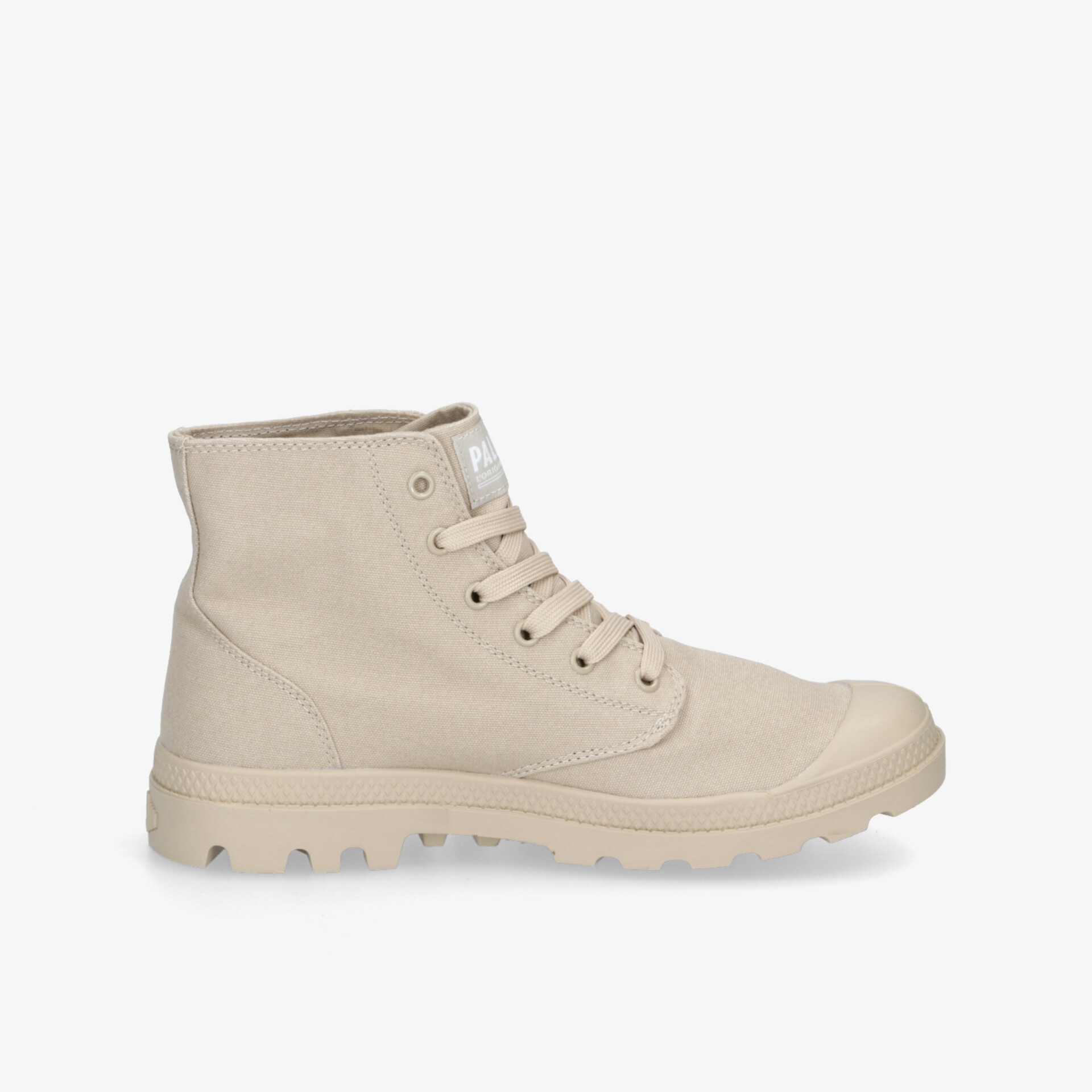 PALLADIUM MONO CHROME Herren Leinenschuhe beige