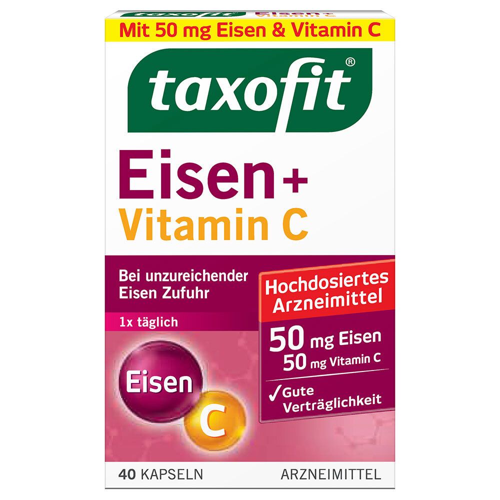 taxofit® Eisen + Vitamin C
