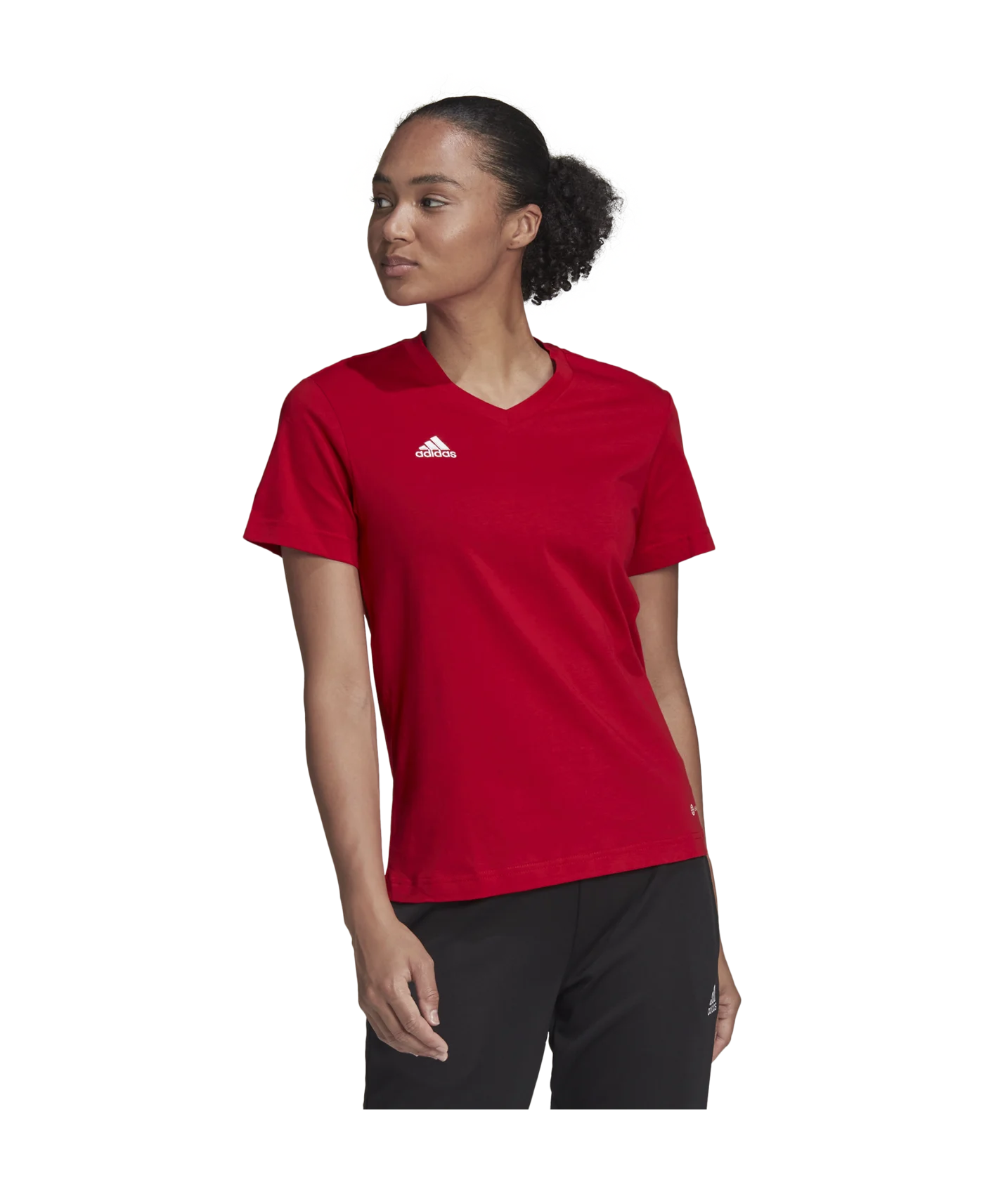 adidas Entrada 22 T-Shirt Damen Rot