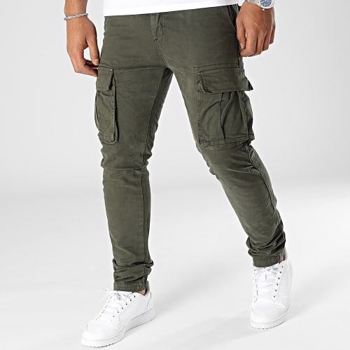 Pantalon Cargo Vert Kaki