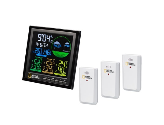 OPTEX - Station météo écran couleur lcd 4 plages de mesure national...