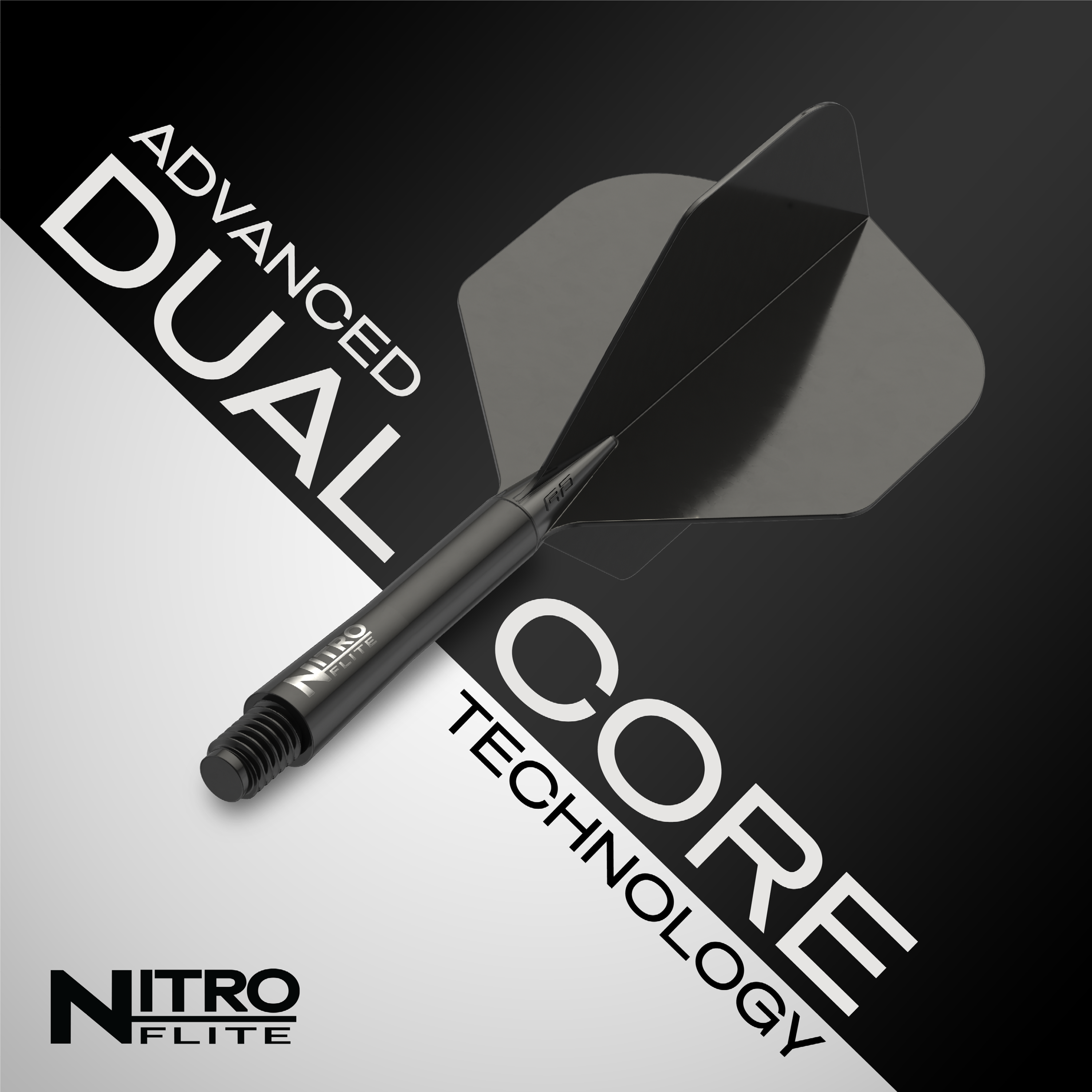 Red Dragon - Nitro Flite Flight Schwarz - Schwarz