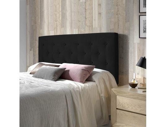 MARCKONFORT - Tête de lit oslo 140x100 cm, capitonnée tissu anthracite, ép...