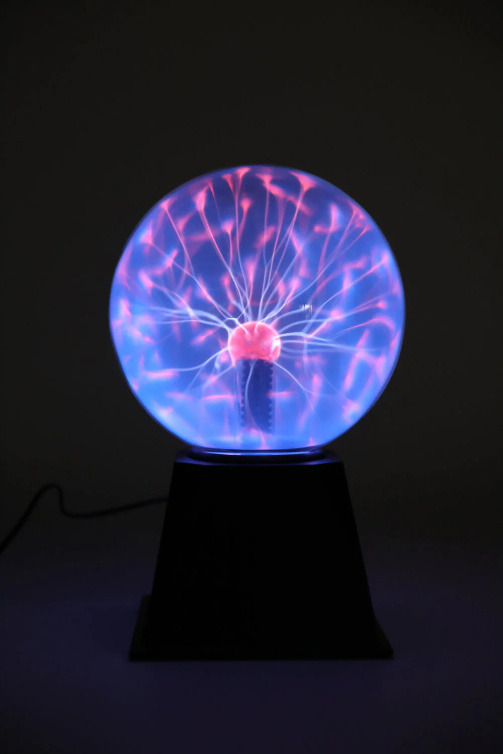 I-Total  Blue Plasma lampe, blå - H25 cm