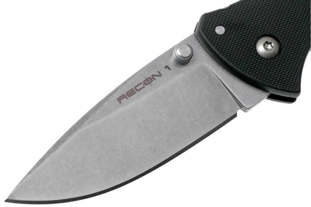 Cold Steel Mini Recon 1 AUS10A Spear Point, Plain Edge 27BAS zakmes