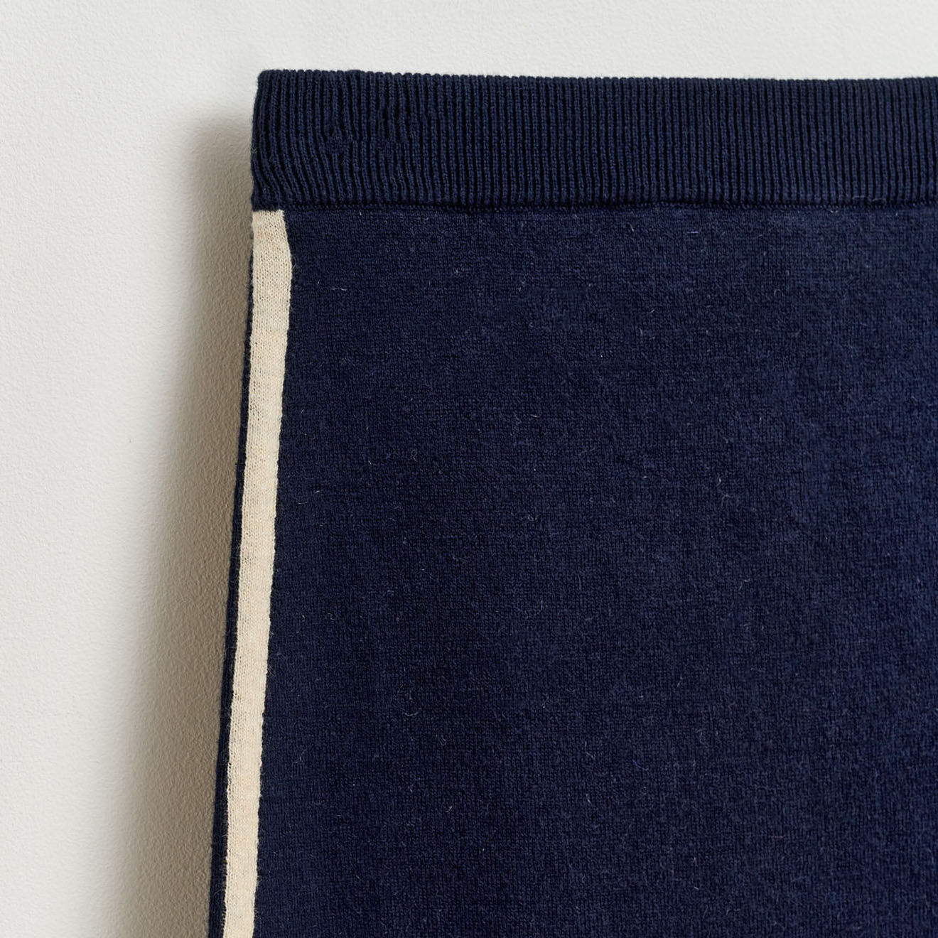 Bellerose Jupe midi en Laine mélangée Gouvy bleu marine