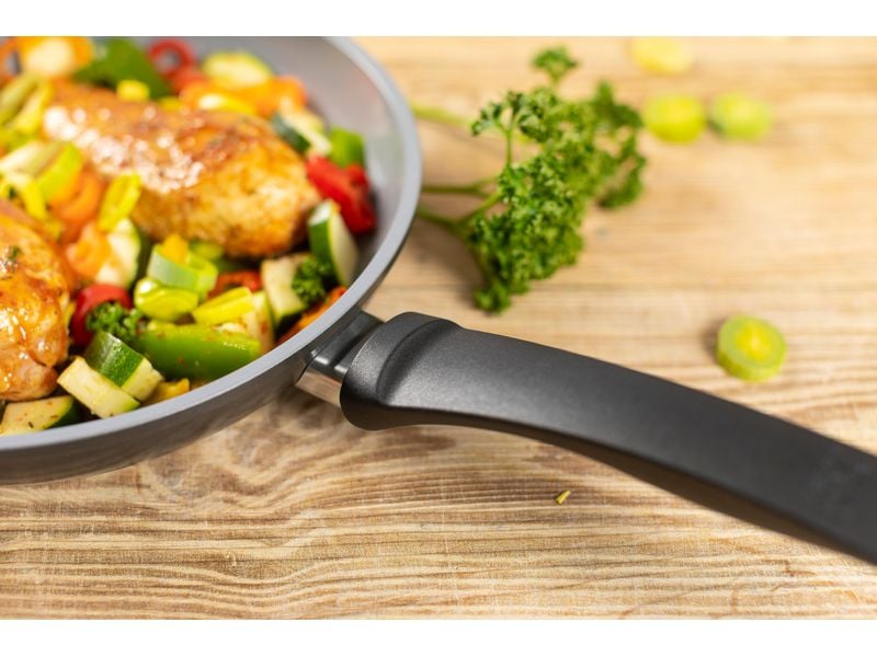 Kuhn Rikon Bratpfanne Set Easy Ceramic 2 Stück, Ø 24 cm/28 Pfannen mit Keramikbeschichtung