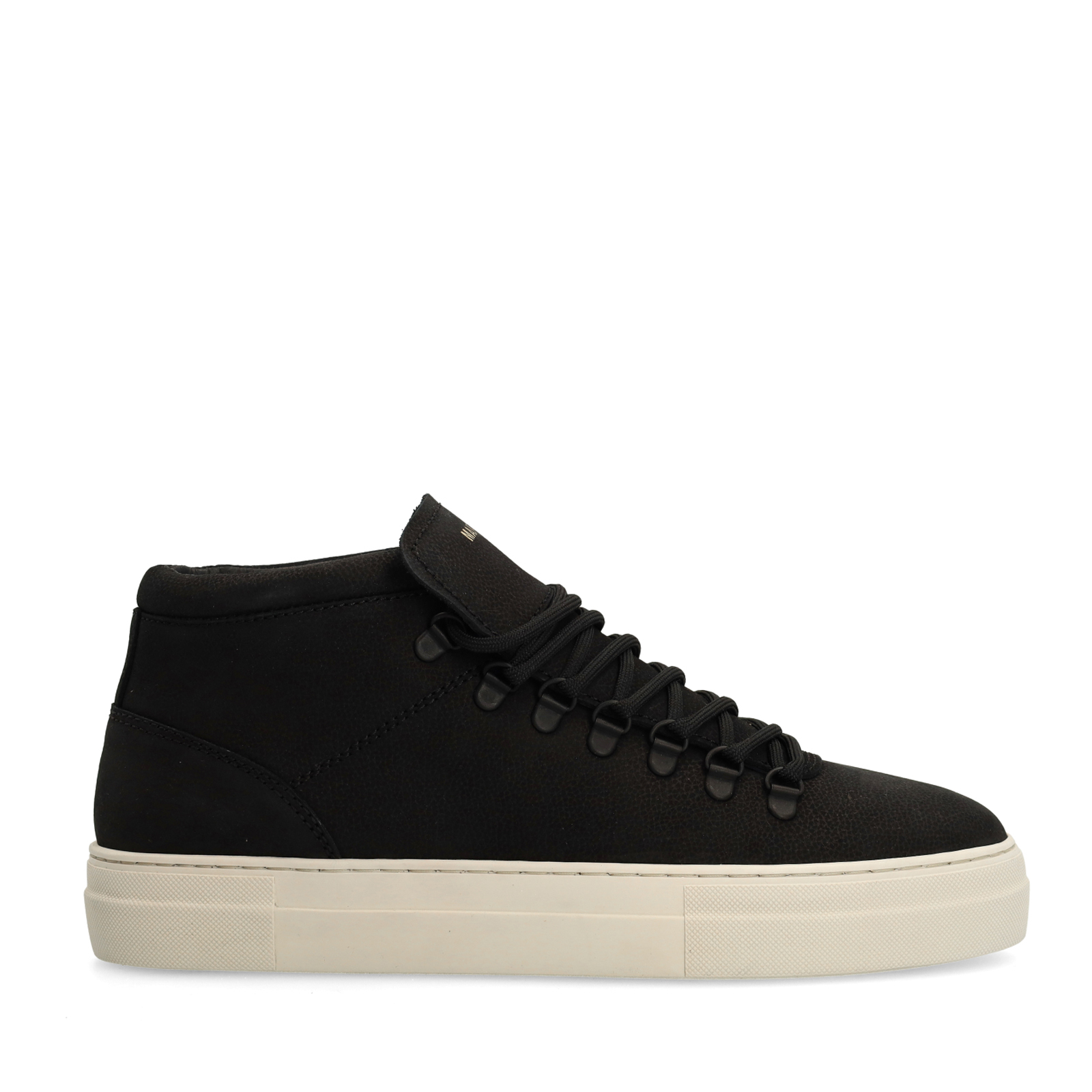 Zwarte nubuck sneakers