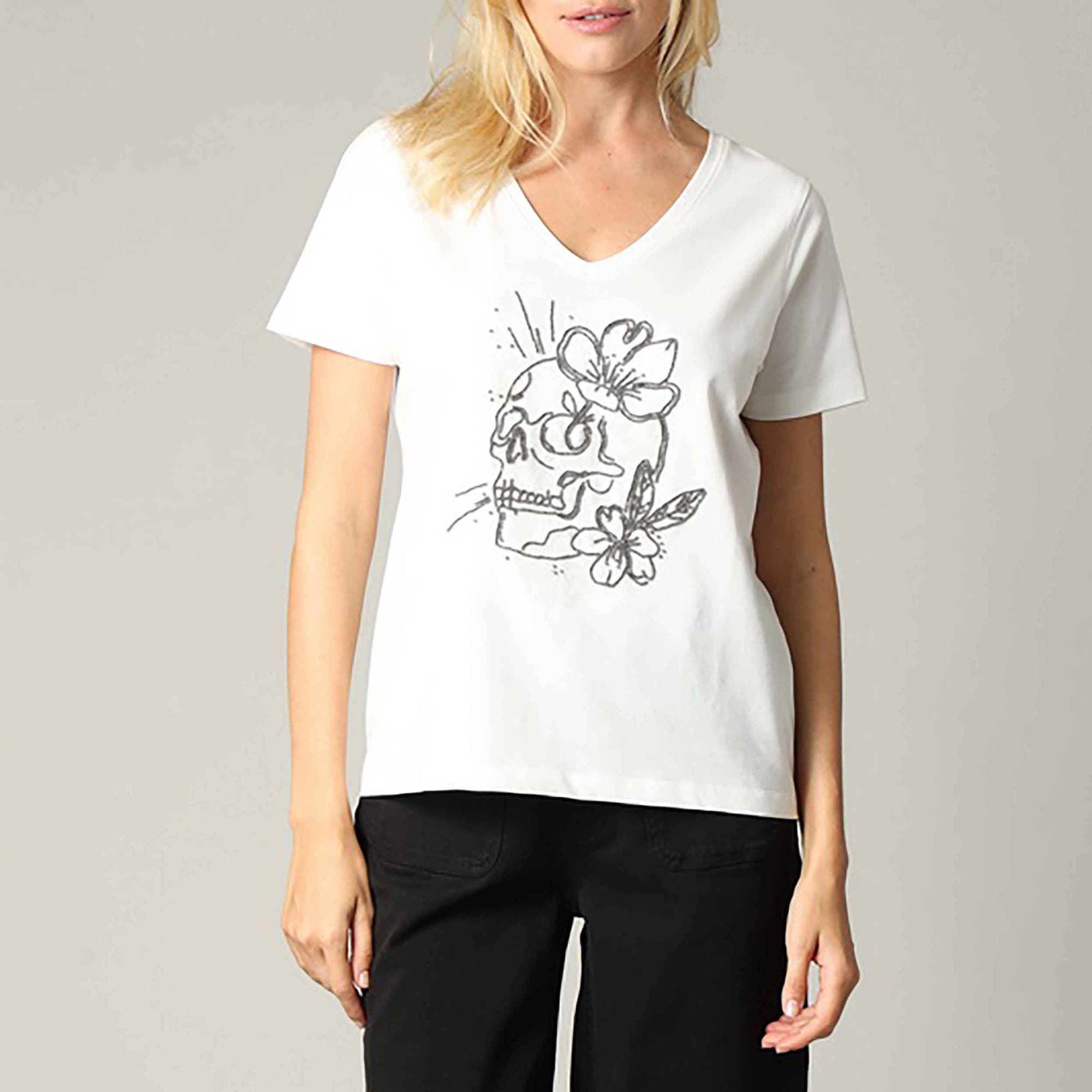 T-shirt Femme blanc