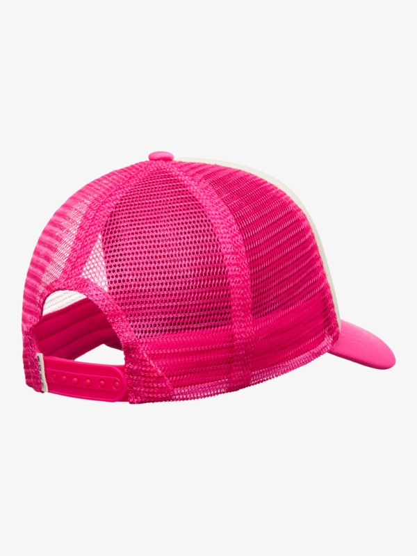 Roxy X Juicy Couture Casquette trucker Rose Femme