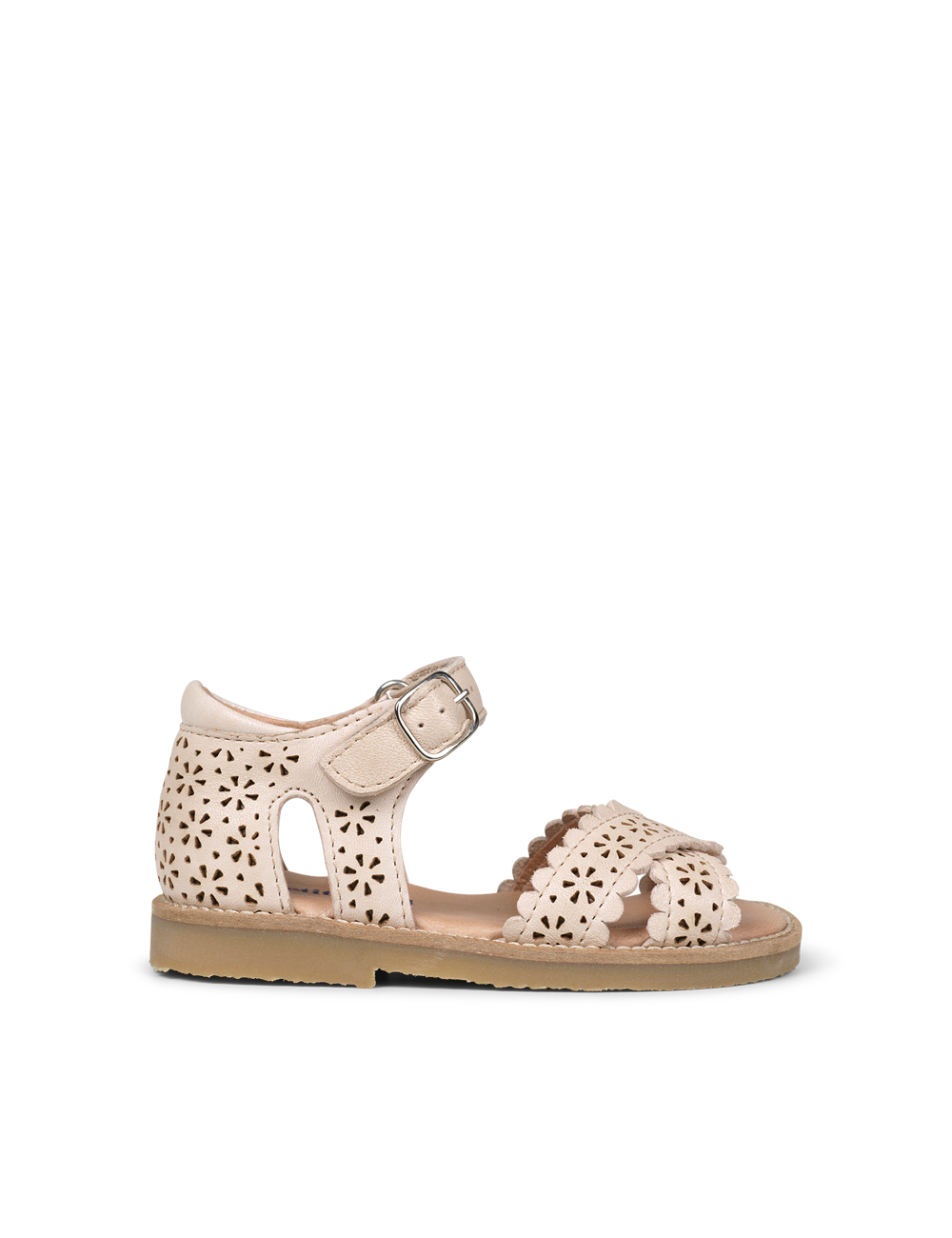 Crossover Scallop Flower - Cream