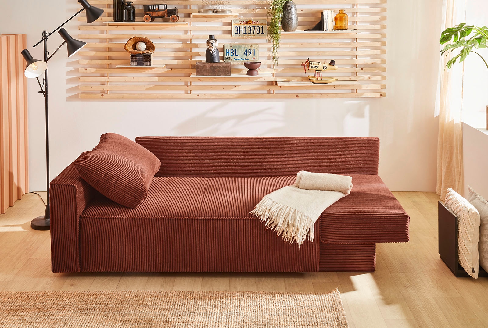 Jockenhöfer Gruppe Schlafsofa »Ron« Platzsparendes Sofa mit Gästebettfunktion, Federkernpolsterung