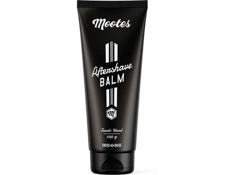 Mootes After Shave Balm Wood 100 100 g Natürliches Aftershave Balm für nach der Rasur