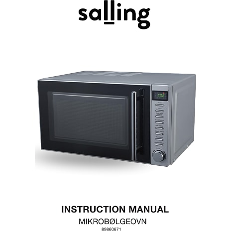 Salling mikrobølgeovn elektronisk 20L