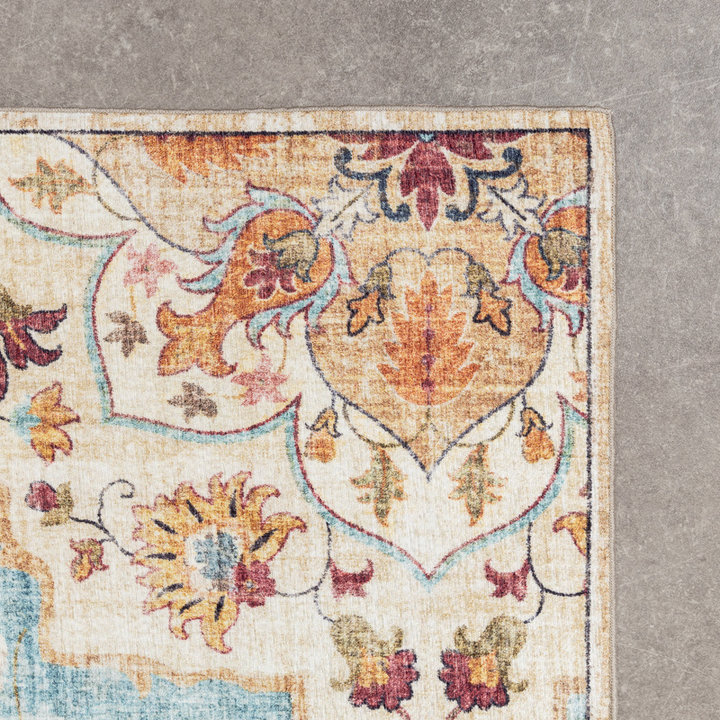 Vintage buitenkleed - Santo Mandala Lichtblauw
