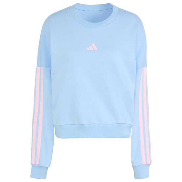 adidas - Women's 3-Stripes French-Terry Sweatshirt - Pull