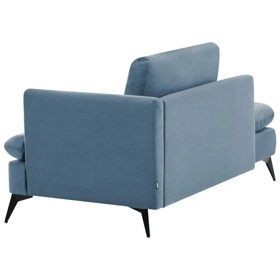 SIEVOZ - Chaise longue - Blauw - Rechtszijdig - Polyester
