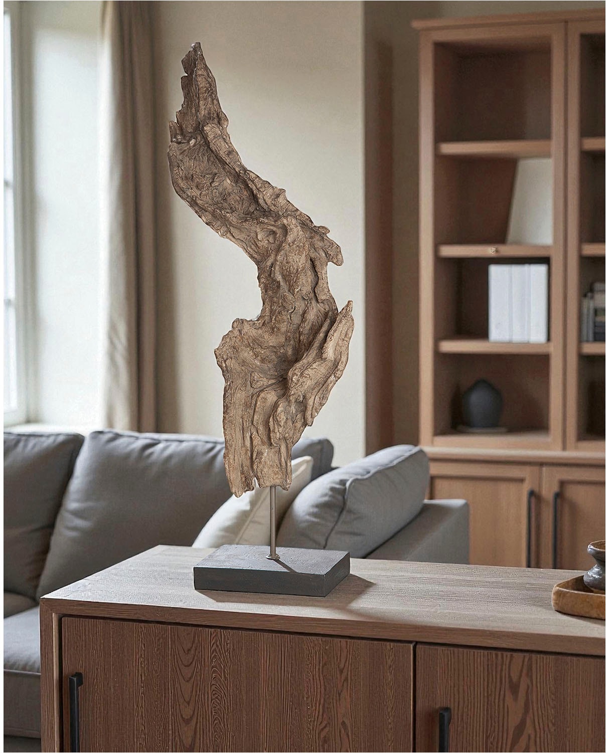 GILDE Dekoobjekt »Baumwurzel« Höhe 69 cm, in Treibholz-Optik, dekorativ im Esszimmer & Wohnzimmer