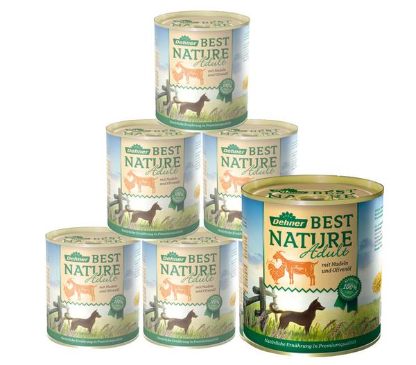 Dehner Best Nature Nassfutter für Hunde Adult