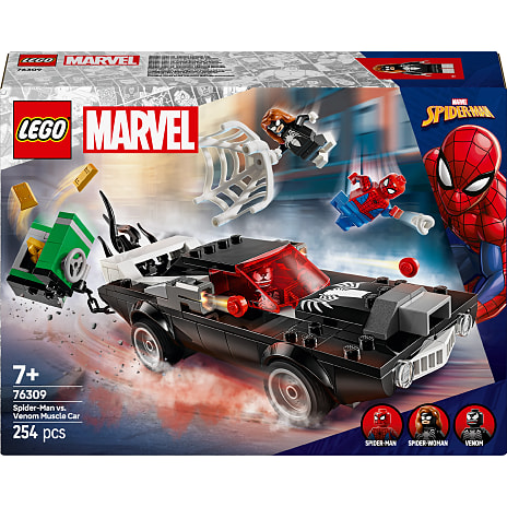 LEGO Marvel Spider-Man mod Venom-muskelbil 76309