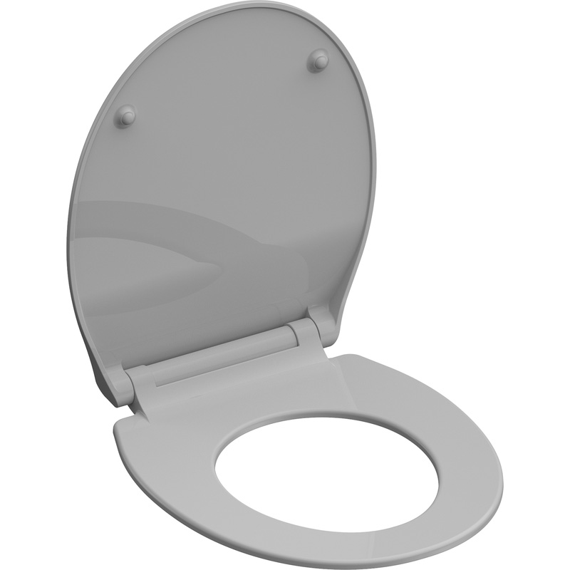 Schütte Duroplast wc-bril grijs
