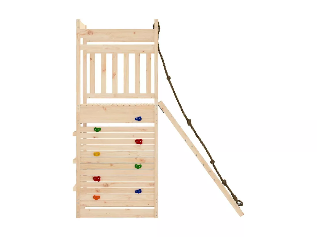 Aire de jeux d'extérieur bois de pin massif