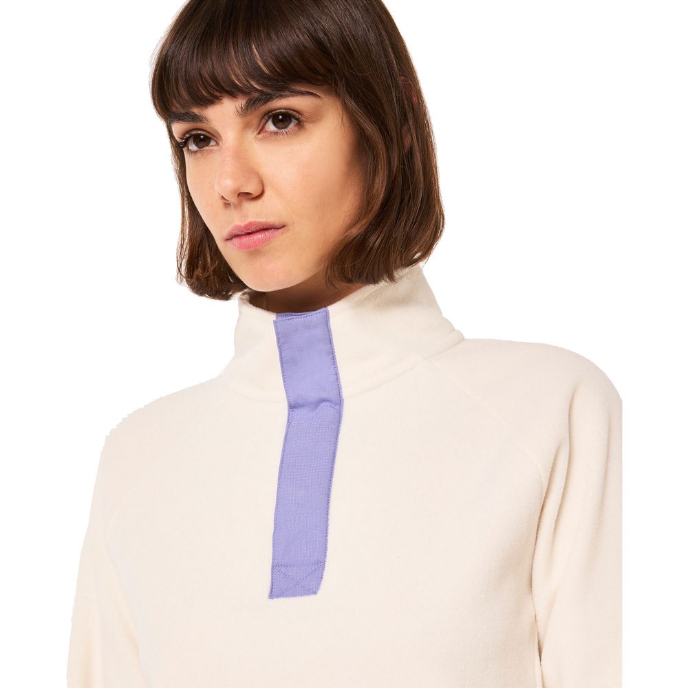 Oakley Alta RC Fleece Sweatshirt Damen arctic white