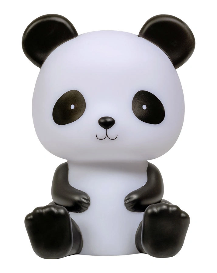 LED-Nachtlicht PANDA in schwarz/weiß