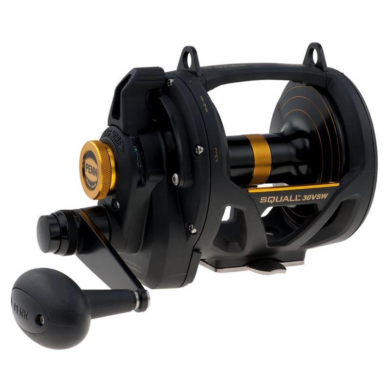 Moulinet Mer Traine Penn Squall Lever Drag 2 Speed