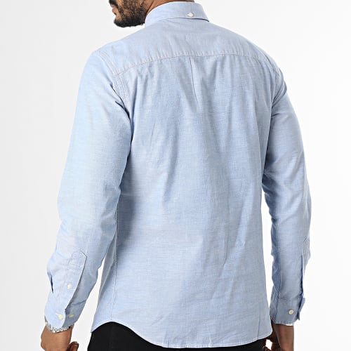 Chemise Manches Longues Brook Oxford Bleu Clair