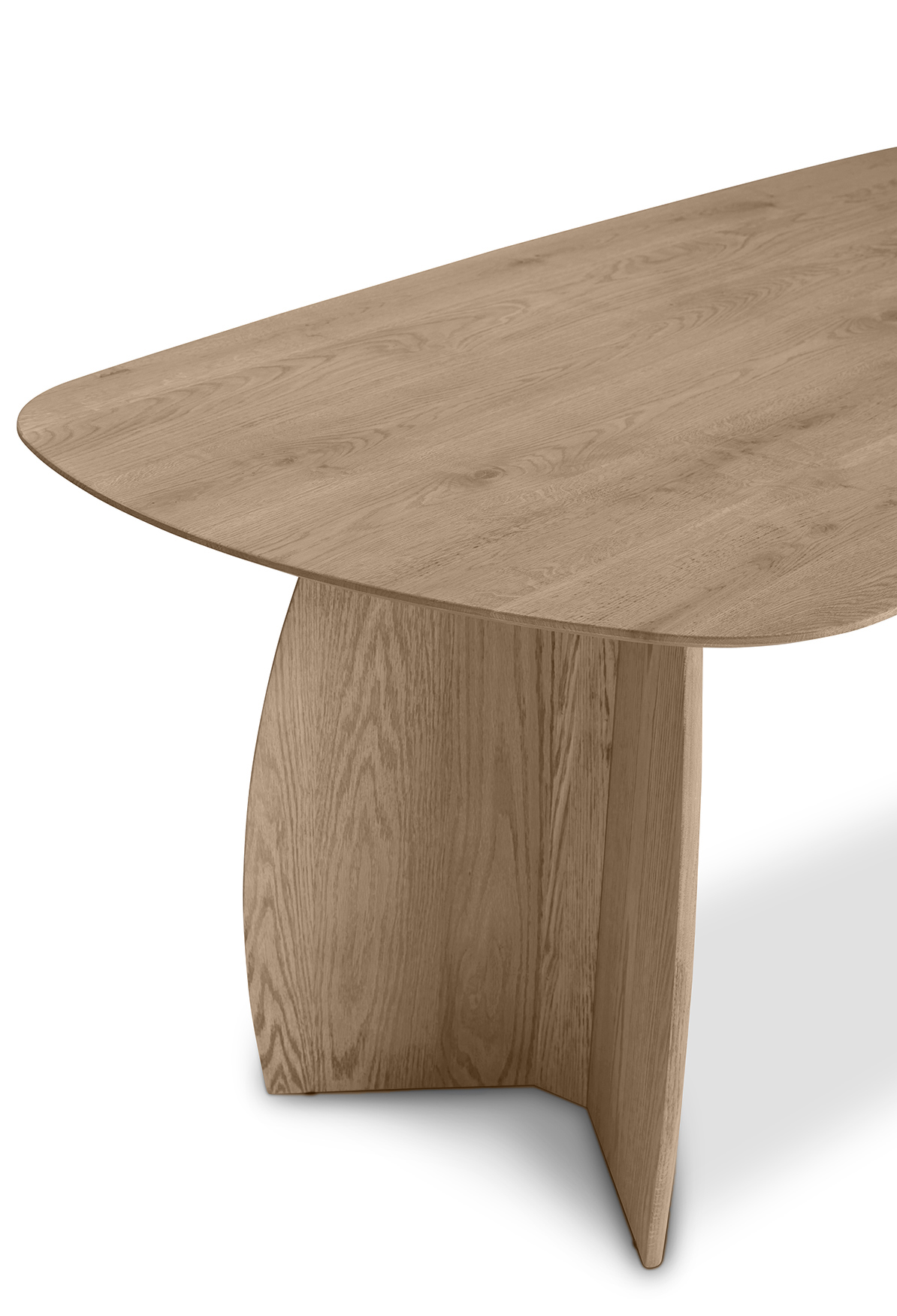 Eettafel Divio groove naturel 300x90 cm