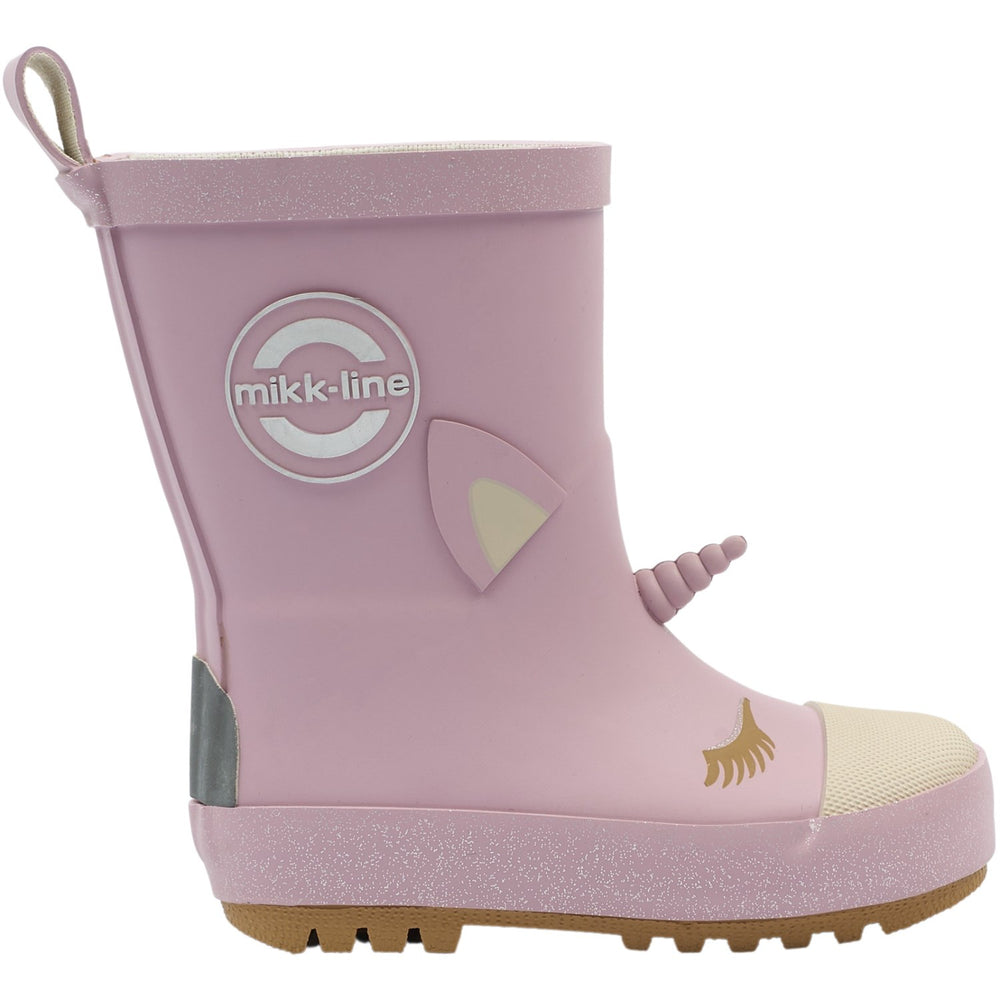 Køb Mikk-Line Mauve Shadows Gummistøvler 3D Unicorn