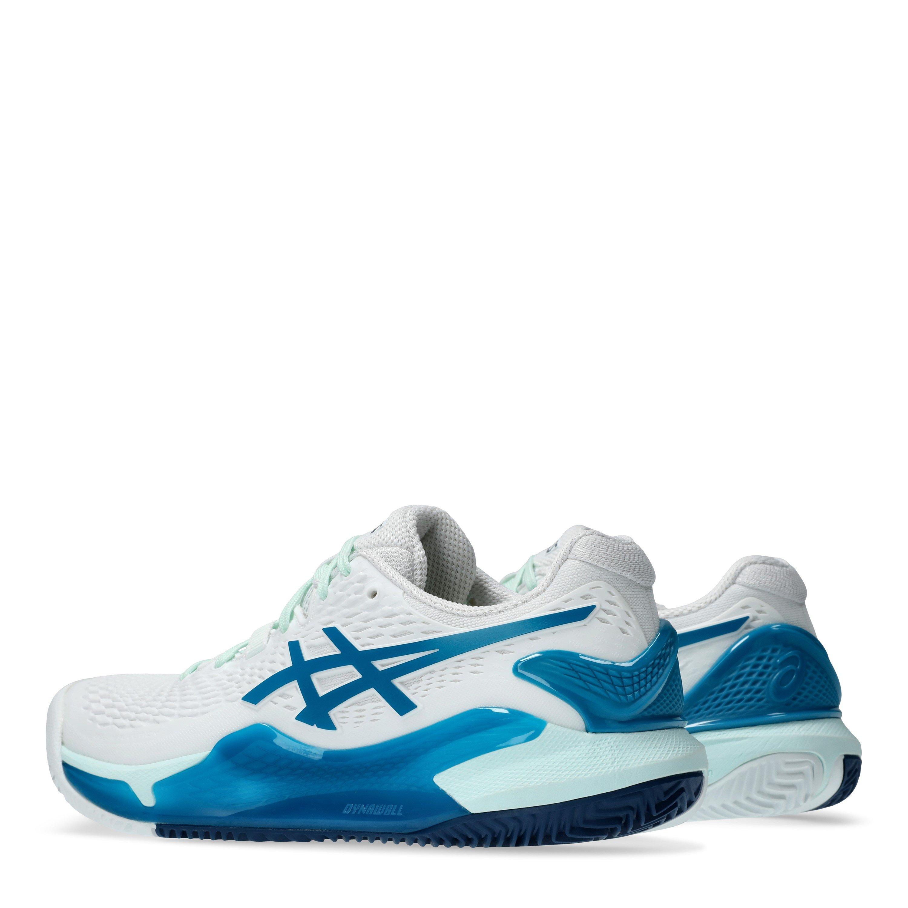 Asics Gel Resolution 9 Clay Womens Tennis Shoes