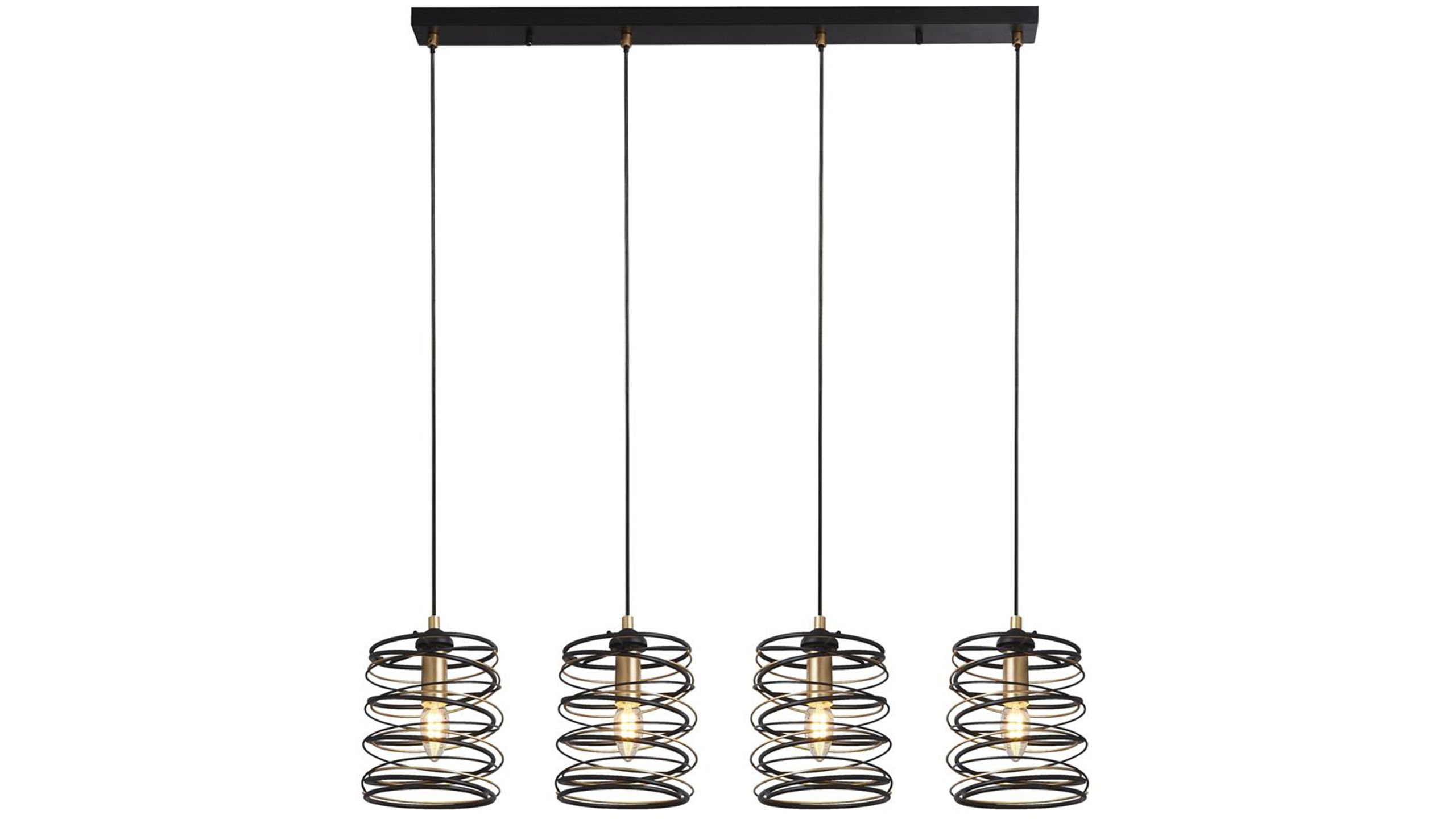 Hanglamp 85583-4BGO  Spring B91 x D16 cm