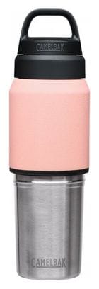 Bouteille Isotherme 2-en-1 Camelbak Multibev 500 ml dont tasse 350ml Rose