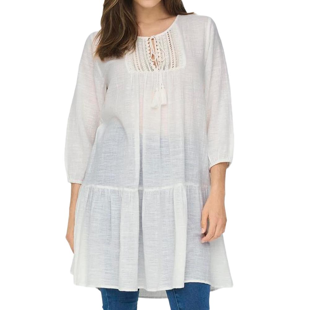Only Robe Écru Femme Only Vinnie