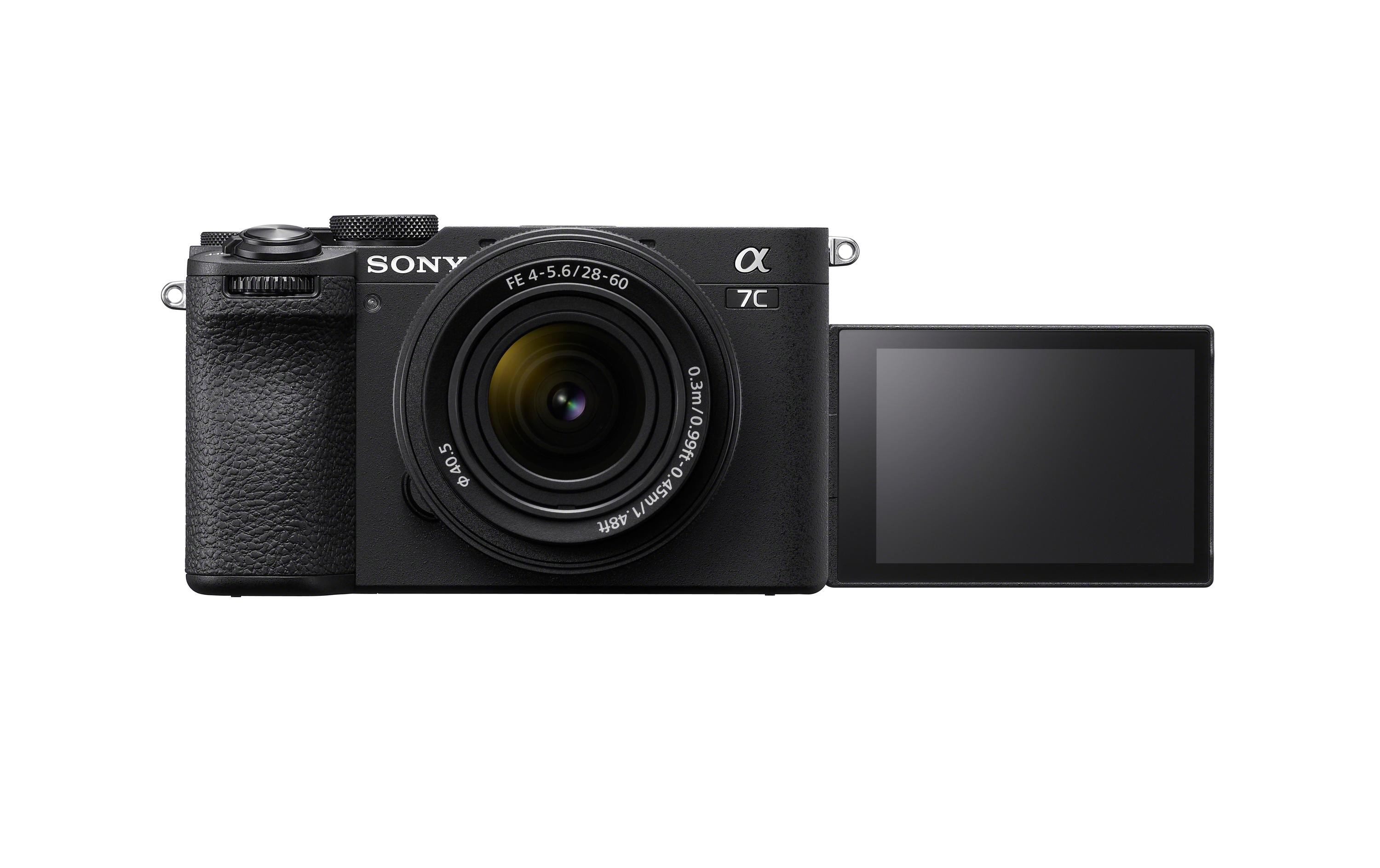 Fotokamera Alpha 7CII Kit 28-60mm Schwarz<br>Spiegellose Vollformatkamera (Schwarz) + Sony SEL2860 Kompaktes Standard-Zoomobjektiv