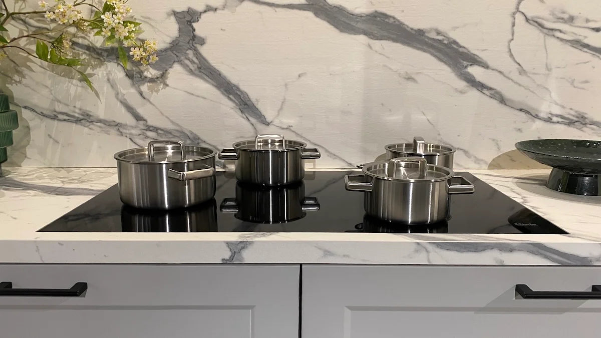 Habonne King Pannenset 5 delig RVS