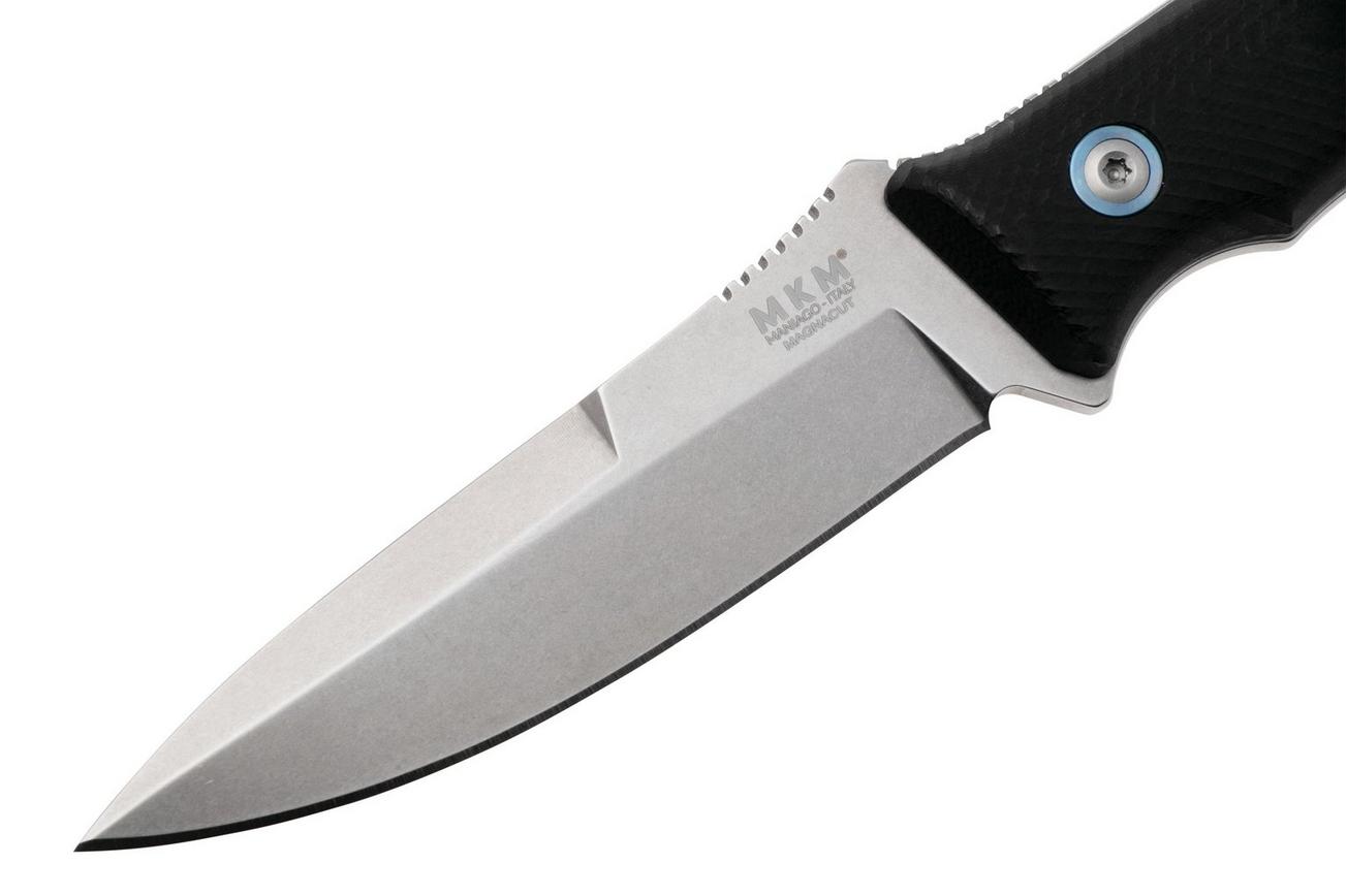 MKM TPF Defense MK-TPFD-GBK CPM MagnaCut, Black G10 vaststaand mes, Bob Terzuola design