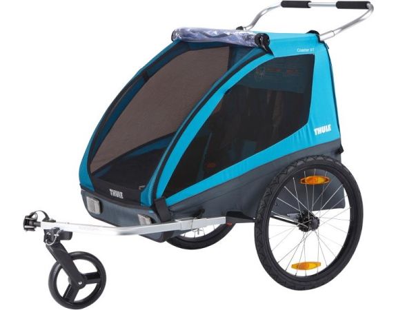 Thule Coaster XT Cykelvogn, Black/Blue
