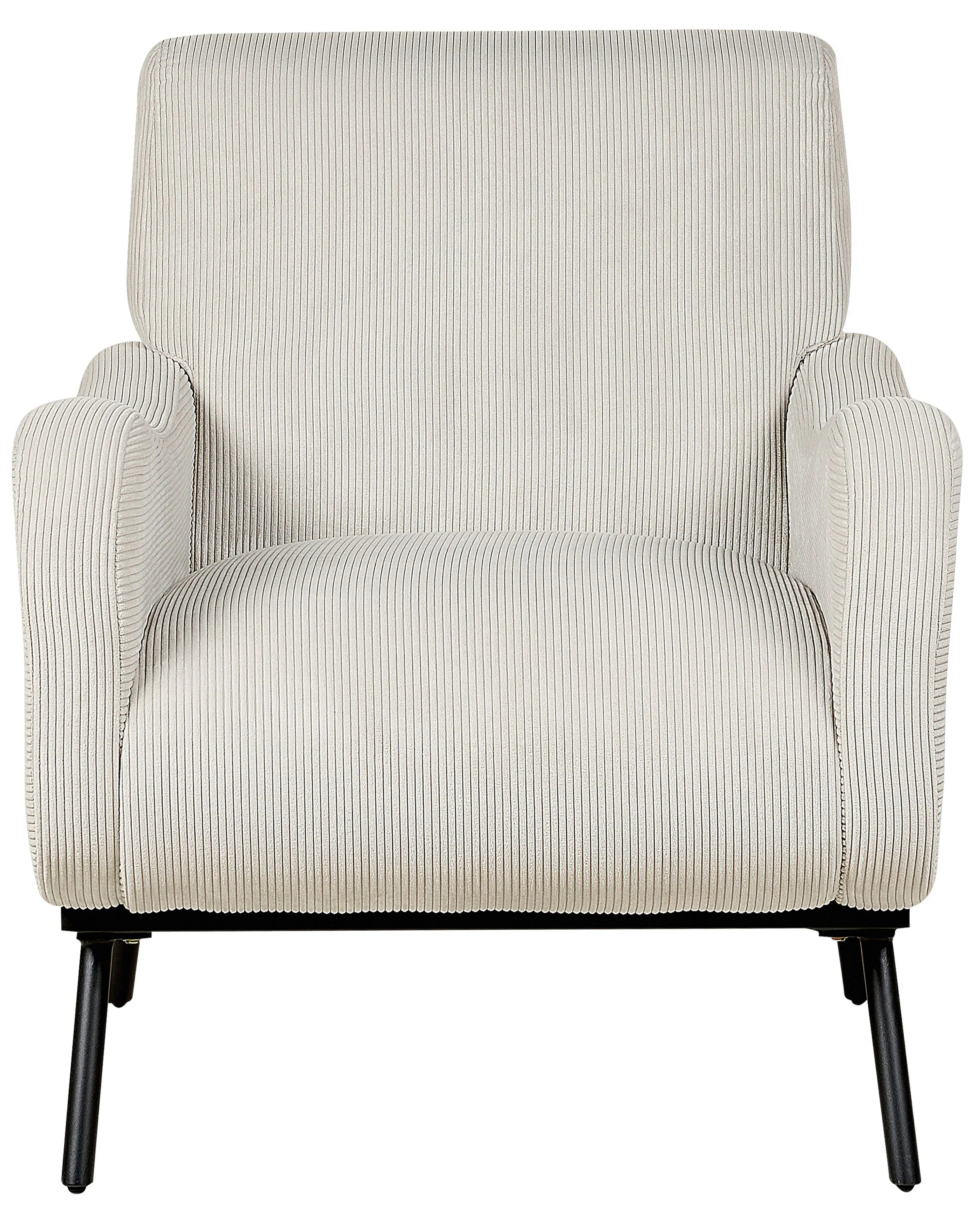 Fauteuil ALMIND Corduroy Lichtgrijs