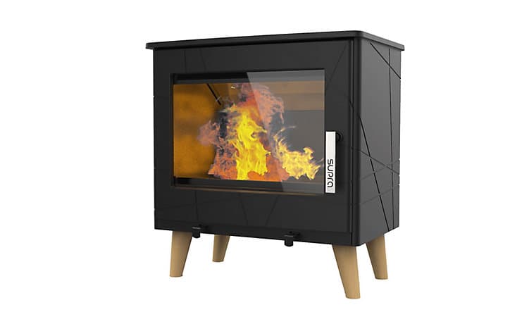 Poêle à bois en fonte Supra Stina 7.3kW 150m²