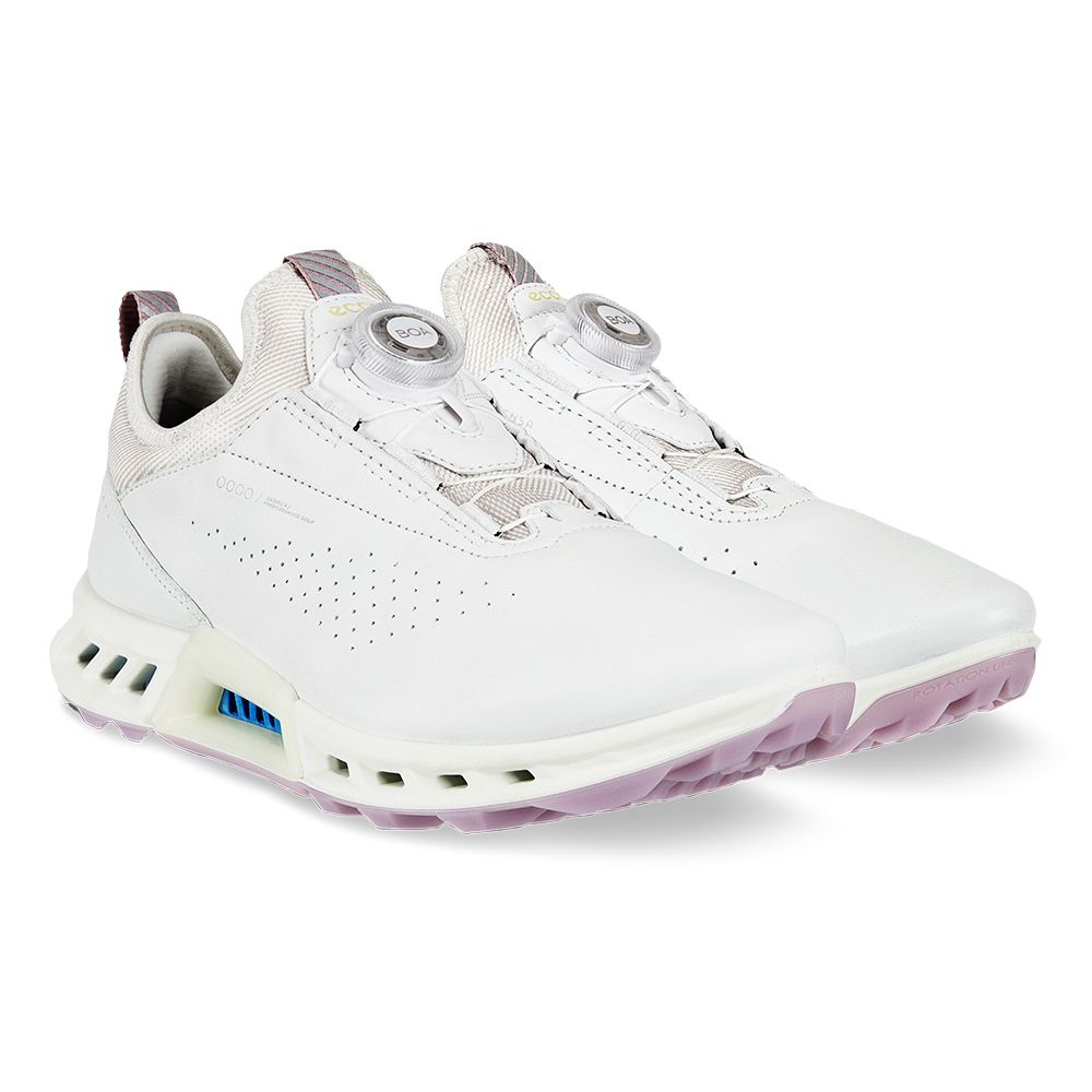 BIOM C4 BOA Golfsko Dame Hvit/Rosa