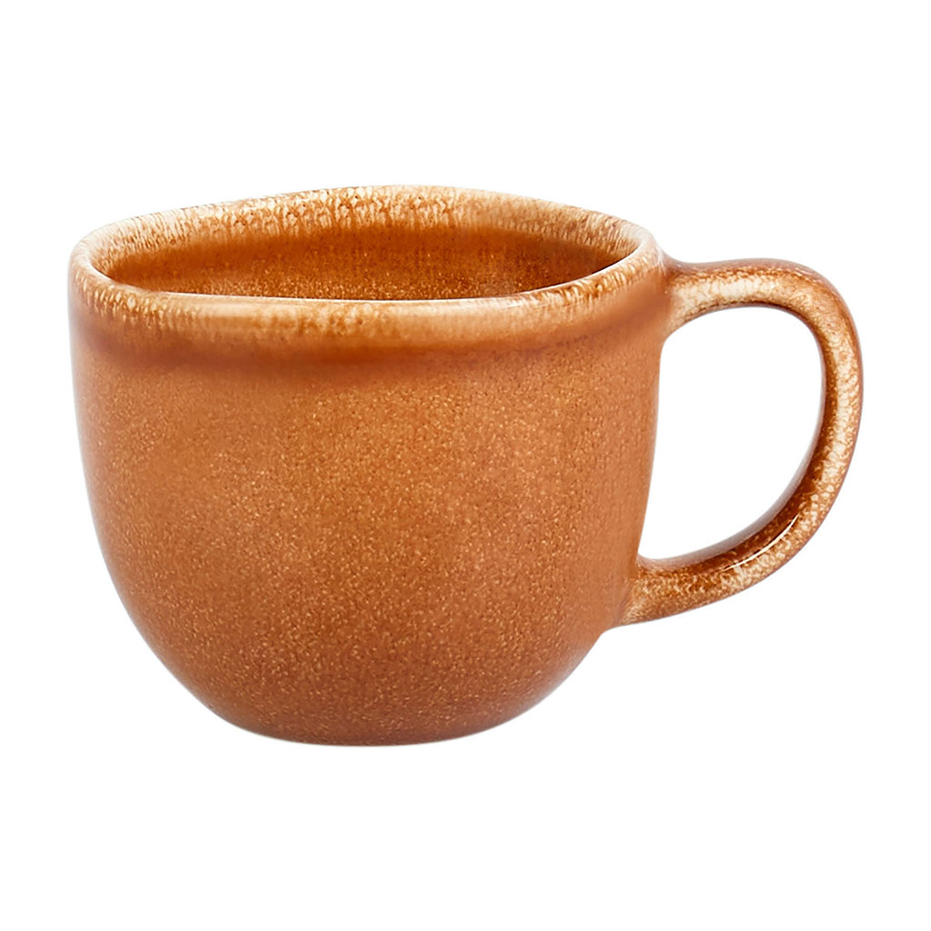 Tasse NUANCIA grès caramel 10cl - LETHU