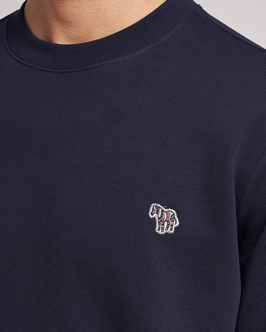 PS Paul Smith Zebra Organic Cotton Sweatshirt Navy