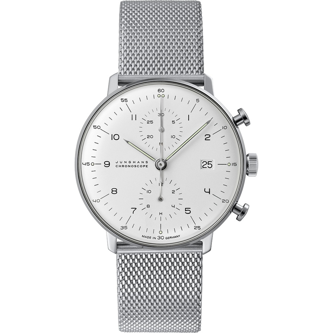 Junghans max bill Chronoscope Automatik Saphir