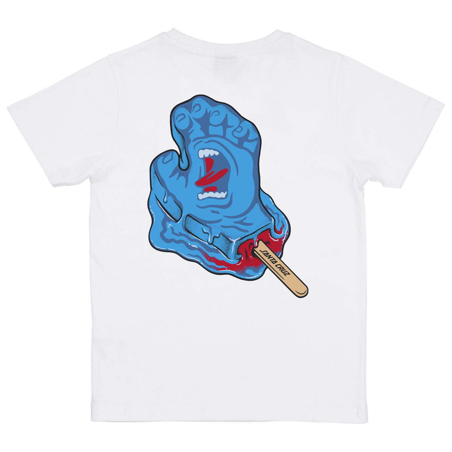Santa Cruz Youth Popsicle Hand T-Shirt Dusty Blue