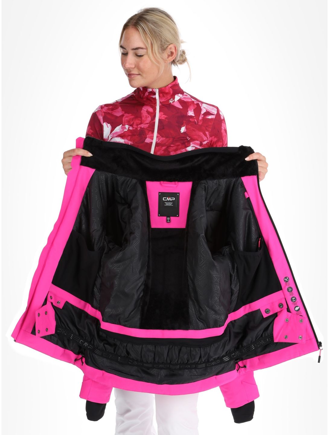 34W4516 ski-jas dames