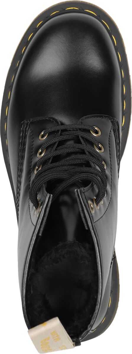 Vegan 1460 - Black Norfolk Flat | Dr. Martens Bottes