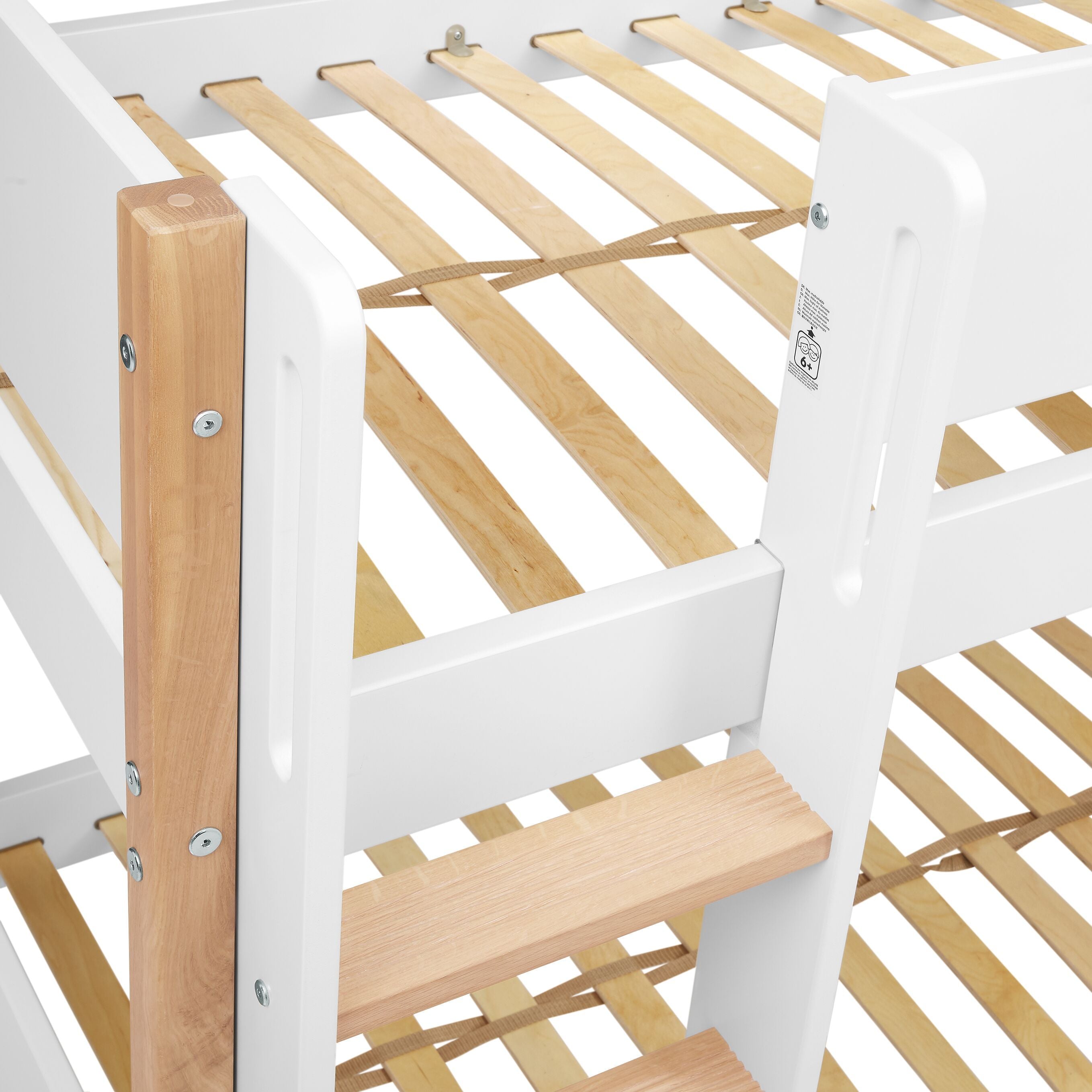 Flexa NOR Etagenbett - Weiss / B: 109.0 cm x T: 210.0 cm x H: 154.0 cm